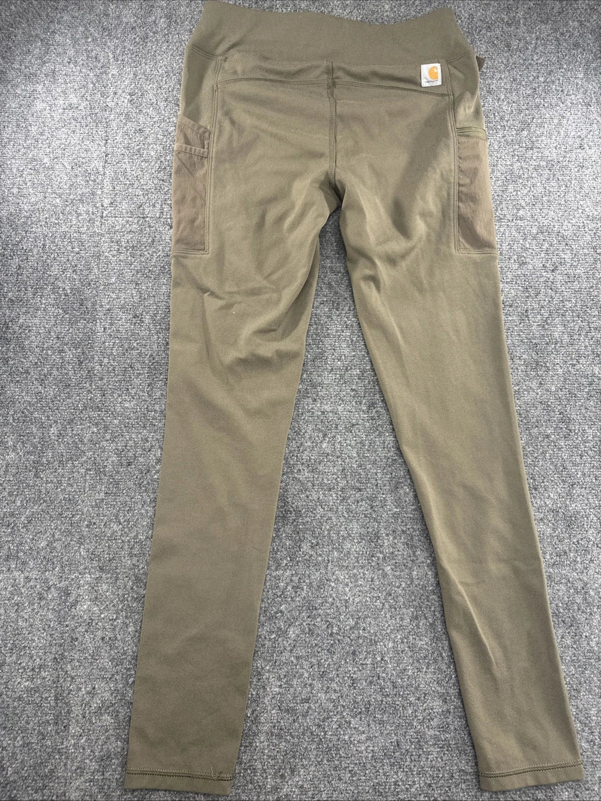 Carhartt Force Fitted Utility Leggings Women’s S Brown BNWOT Stretch Pants