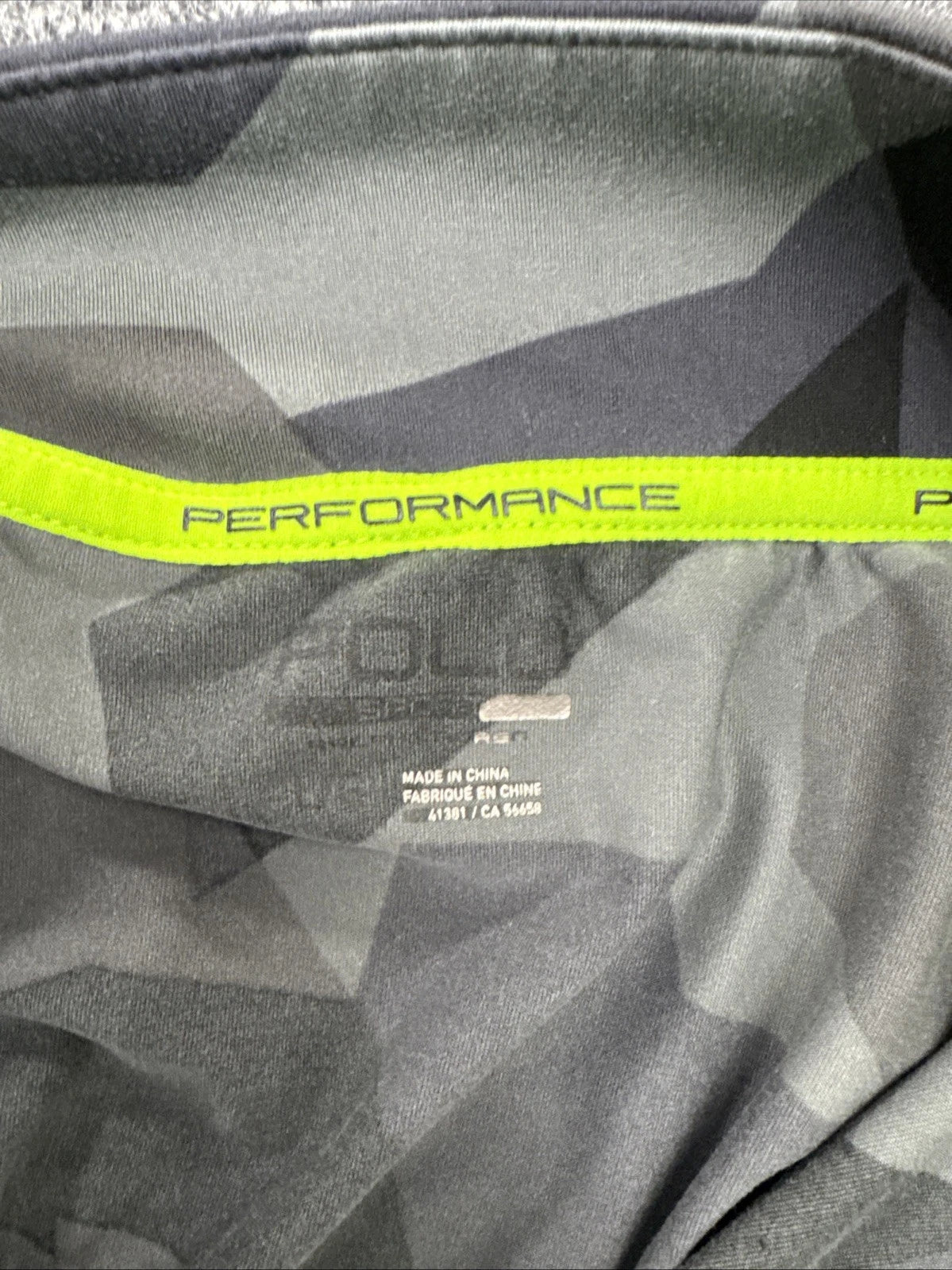 Polo Sport Ralph Lauren Men's XL Camo Quarter Zip Performance Pullover