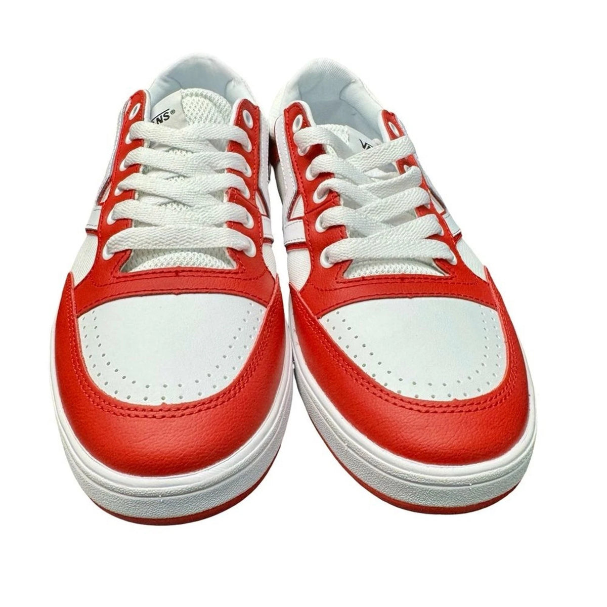 Vans Lowland CC ComfyCush Red White Men’s 10.5 Women’s 12 Sneakers NIB