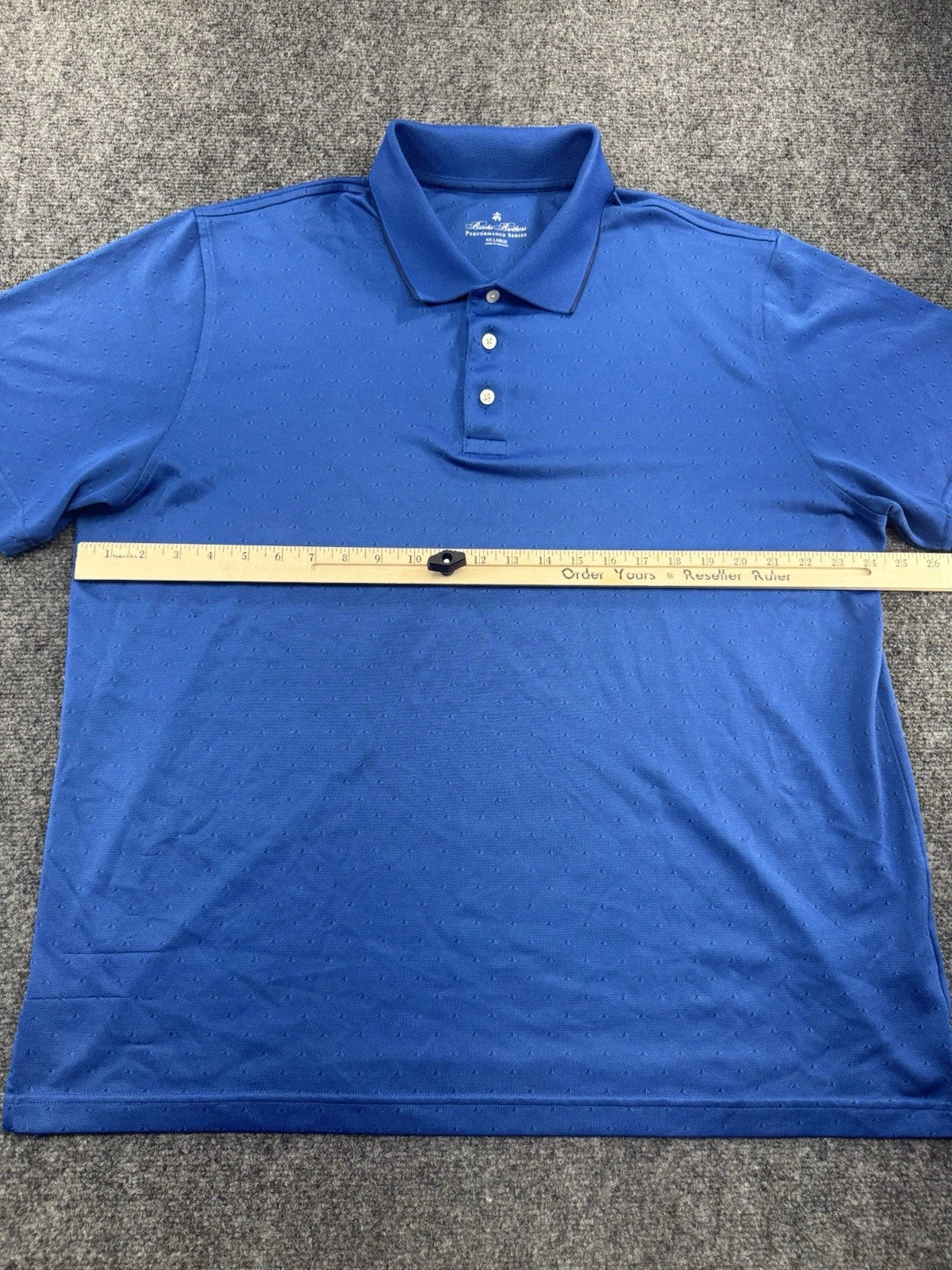 Brooks Brothers Women's Royal Blue Polo Button-Up Shirt XL Pre-Owned