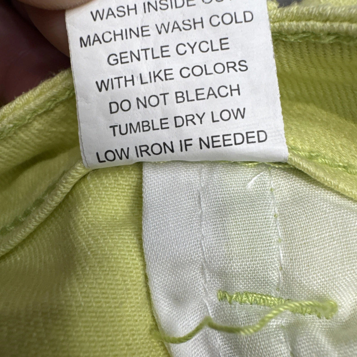 Vintage Tinseltown Yellow Slim Fit Jeans Women's 11 Y2K 90s Denim Pants EUC