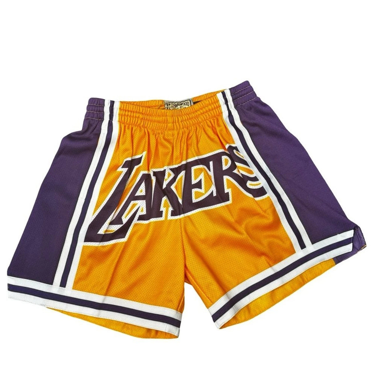 Mitchell & Ness Lakers Shorts Mens M Purple Gold NBA BNWT Hardwood Classic