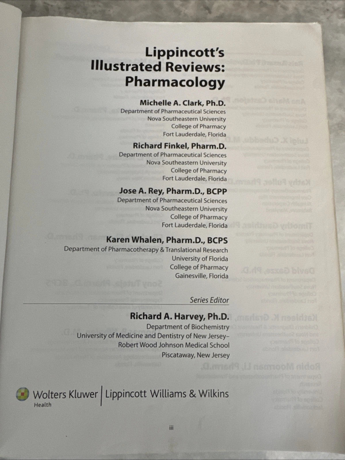 Lippincott’s Illustrated Reviews Pharmacology 5th Edition Paperback