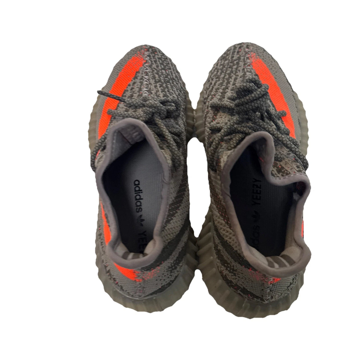 adidas Yeezy Boost 350 V2 Beluga Reflective GW1229 Men’s 5 Gray Red EUC No Box