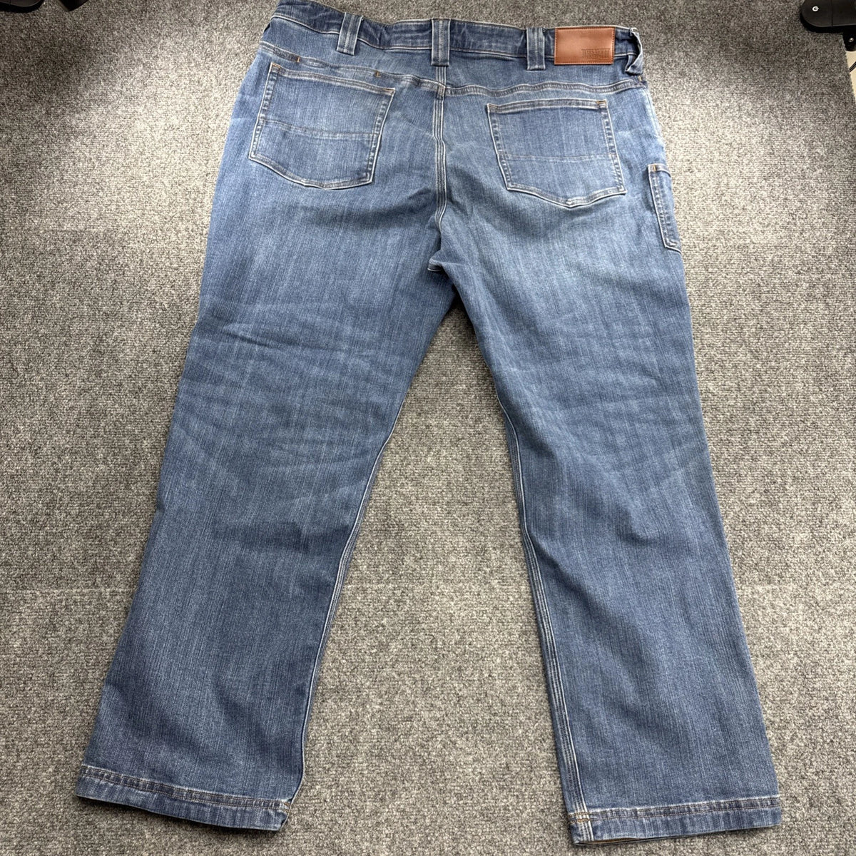 Duluth Trading Ballroom Double Flex Jeans 42x30 Standard Fit Stretch Denim