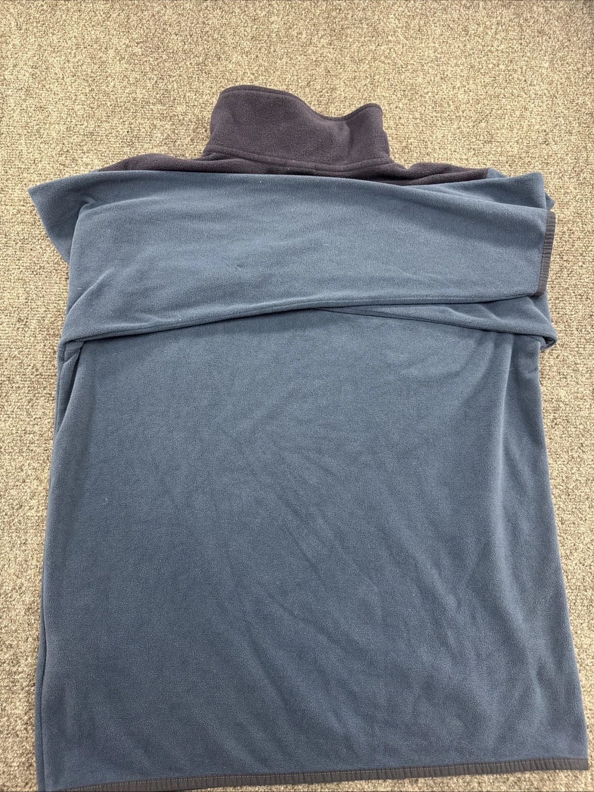 The North Face Men’s M 1/4 Zip Fleece Pullover Blue Navy Colorblock F19