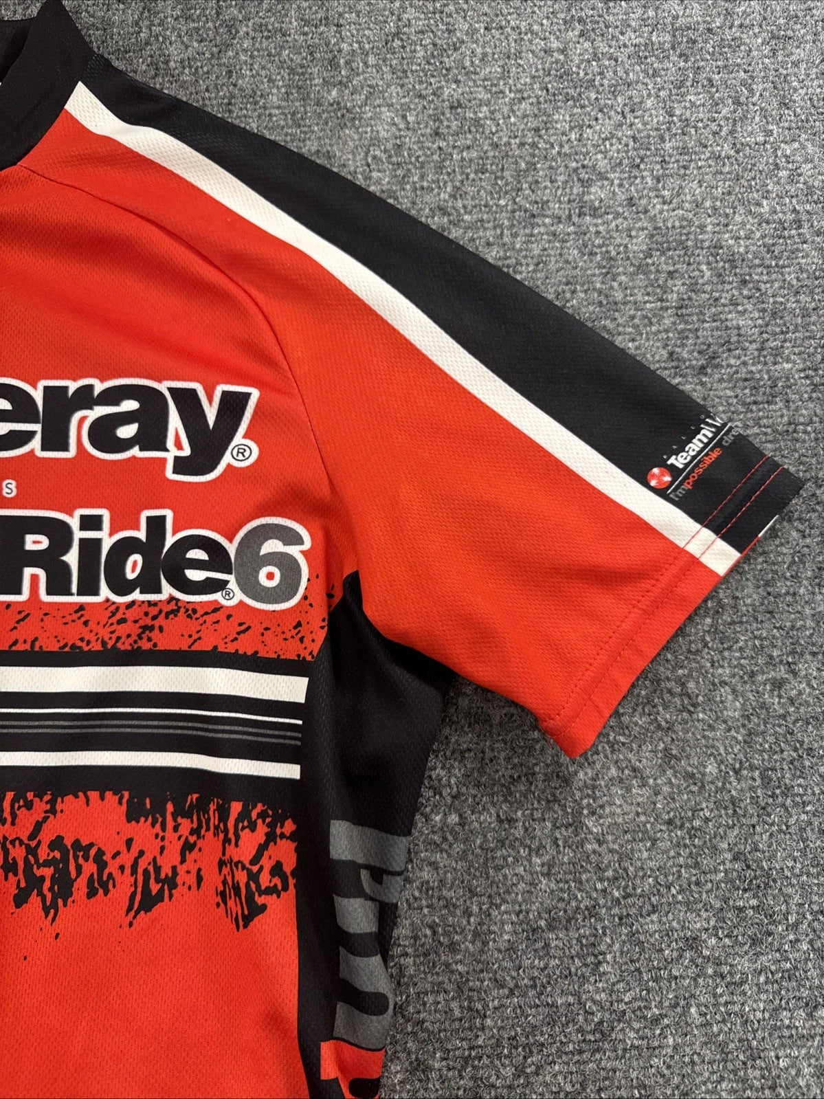 Vintage AIDS Ride 6 Tanqueray Cycling Jersey USA Made Bike Shirt M
