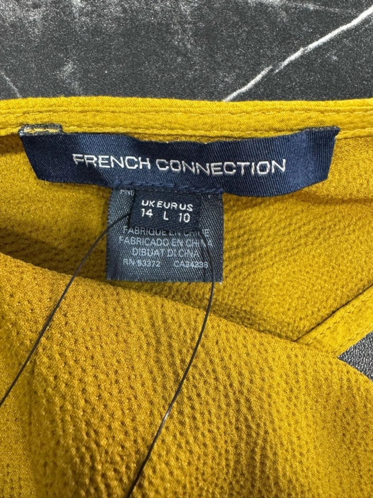 NWT French Connection Alessia Satin Wrap Dress 10