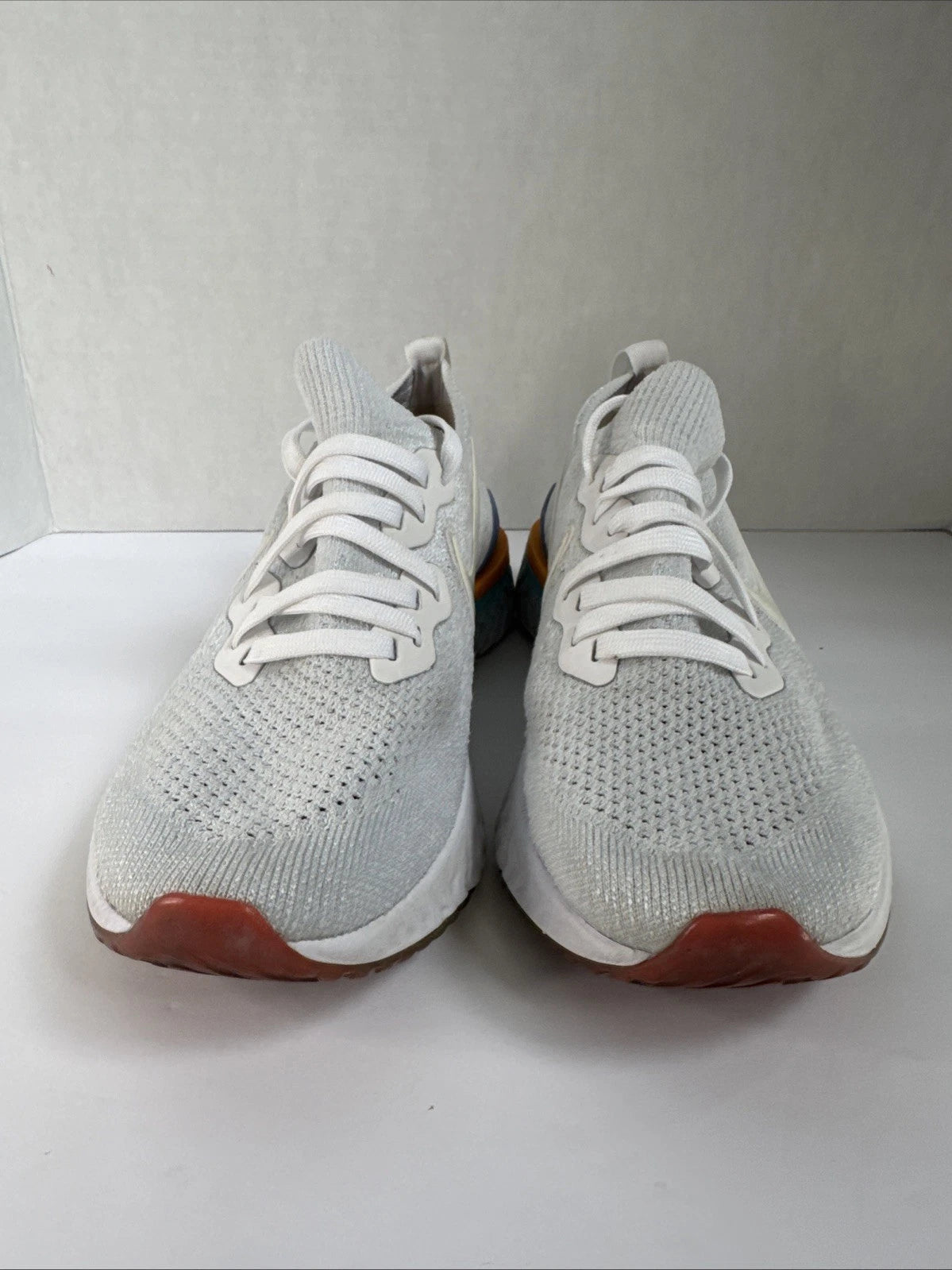 Nike Epic React Flyknit 2 Dream It Do It Womens 8 White Hyper Jade BQ8927-104