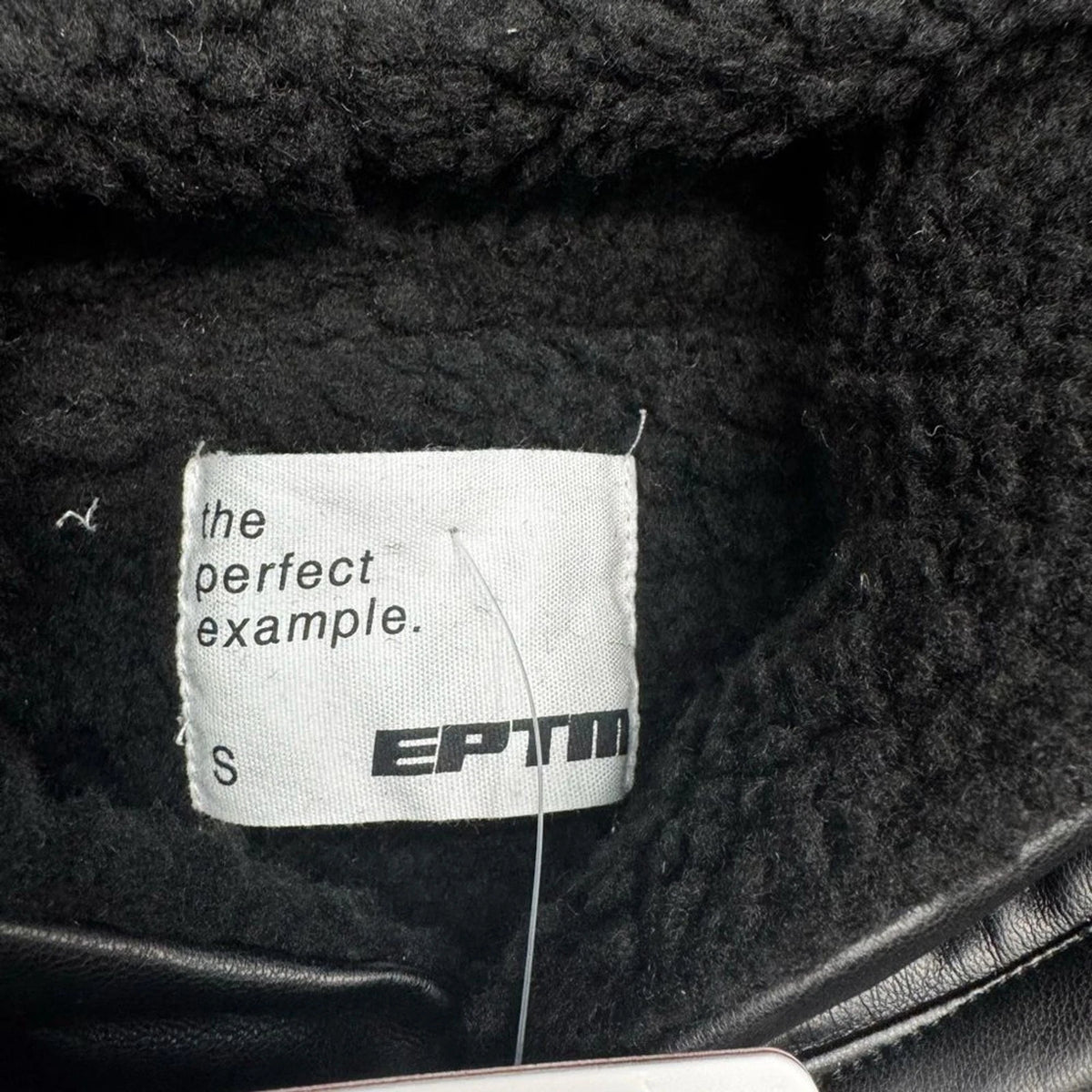The Perfect Example Fleece Lined Hoodie Small Minimalist Athleisure Winter Heat