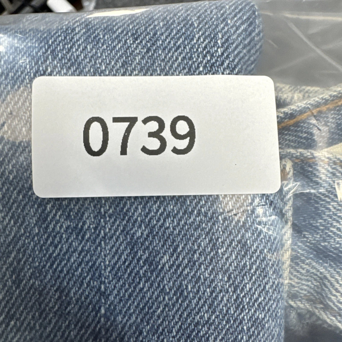 Levi's 505 Regular Fit Jeans Men's 34x30 Light Wash 100% Cotton Straight Leg