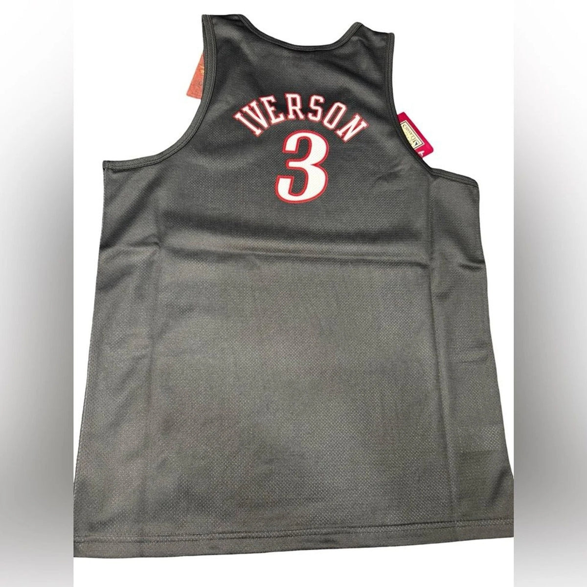 Mitchell & Ness Allen Iverson SLAM Sublimated Tank Men’s S Black Red NWT