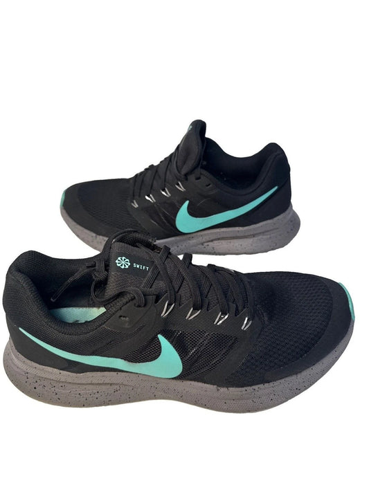 Nike Run Swift 3 SE Women's Size 11 Black Green Frost Running Shoes HQ4217-010