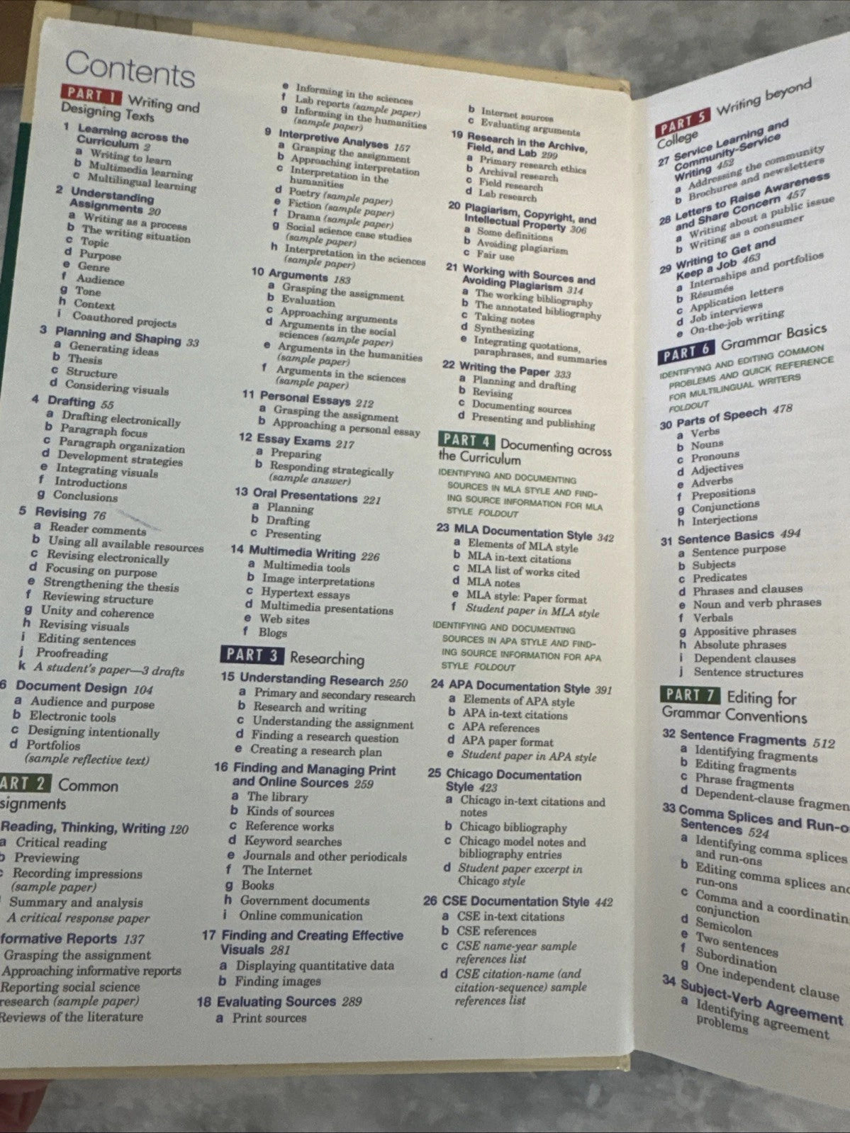 The McGraw-Hill Handbook 2nd Ed 2009 MLA Update English Writing Textbook