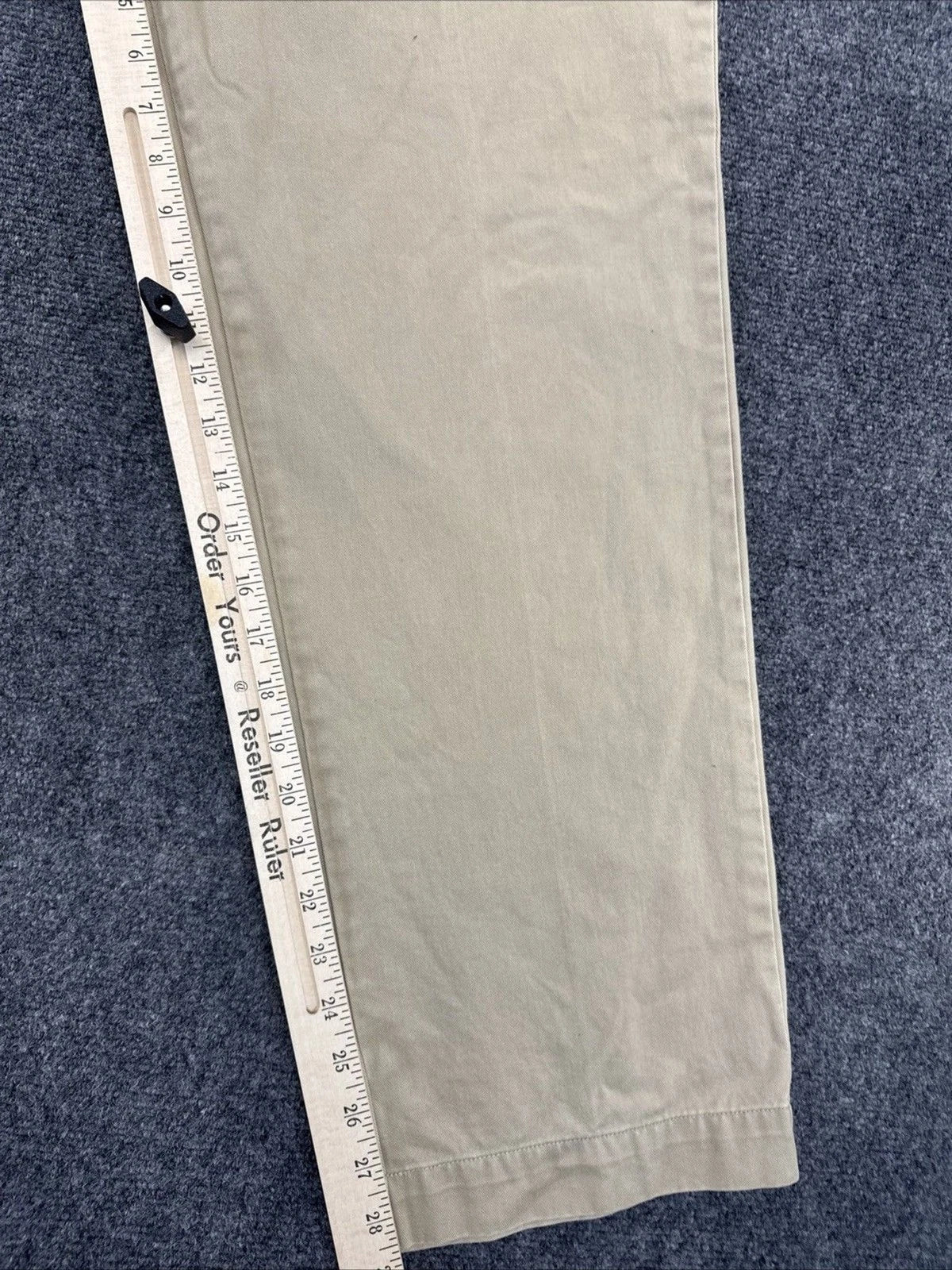 Polo Ralph Lauren Classic Chino Pants Men’s 36x30 Beige Khaki Flat Front EUC