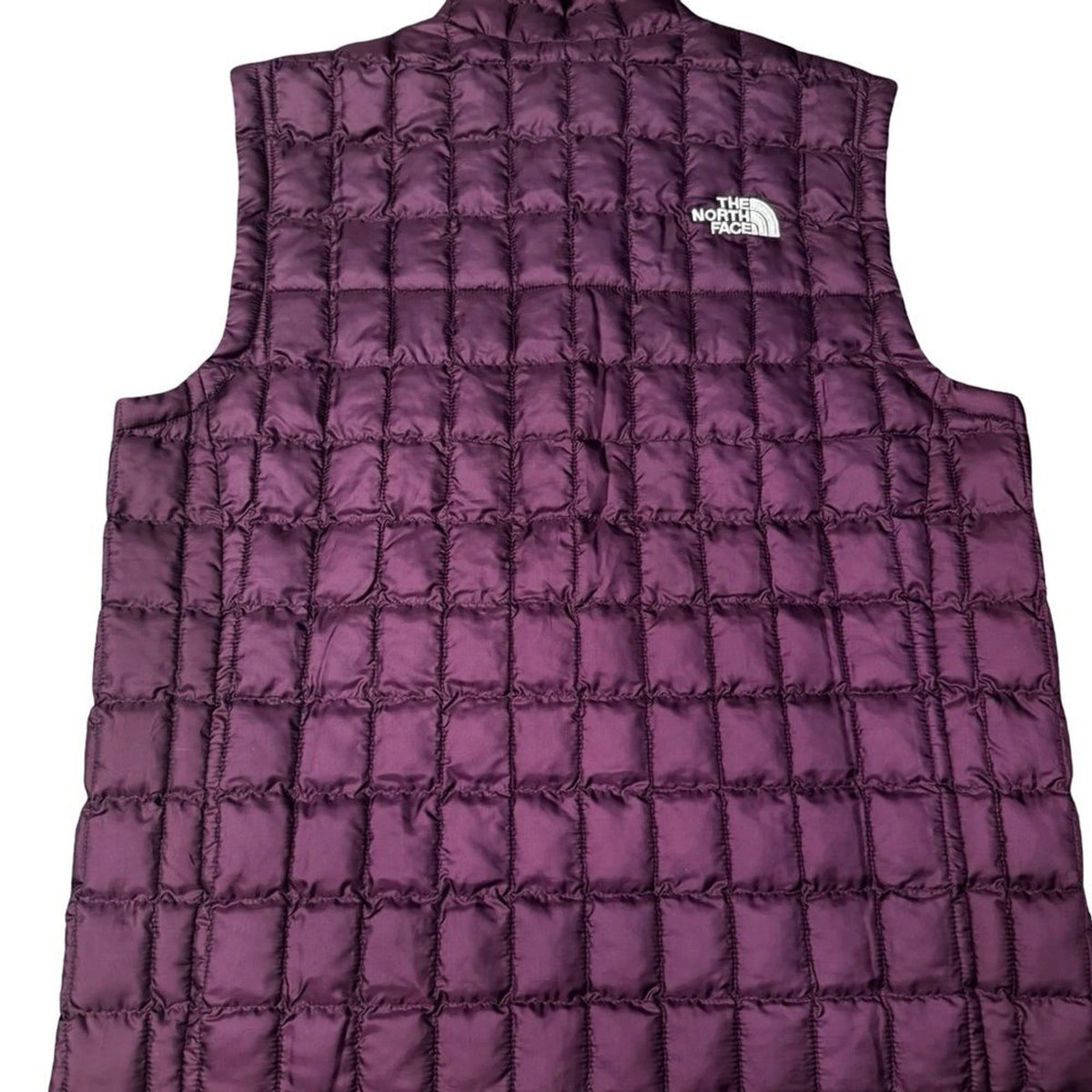 The North Face Insulated Vest Men's M Black Currant Purple Full Zip NWT
