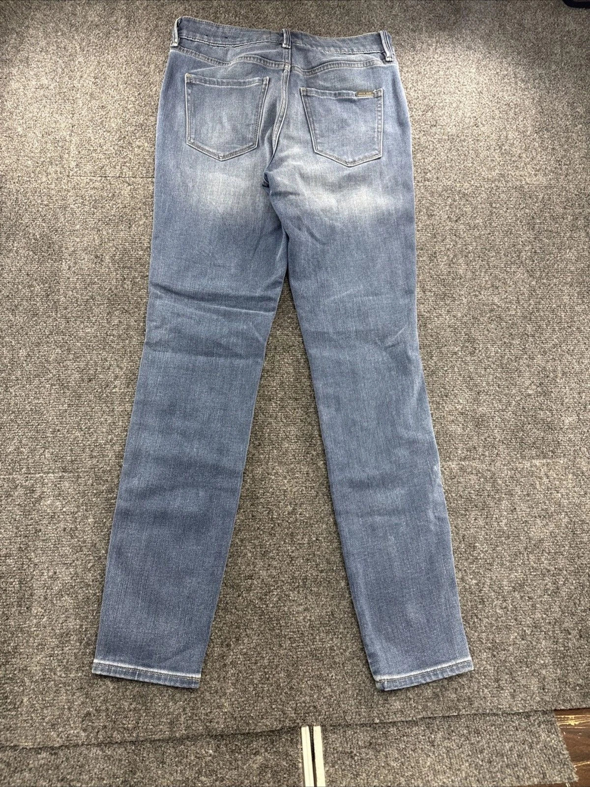 WHBM Cashmere Denim Jeans Women’s 4 High Rise Skinny Stretch Medium Wash
