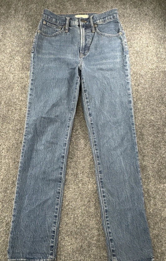 Madewell The Perfect Vintage Jean 25 High Rise Straight Leg Women's Jeans