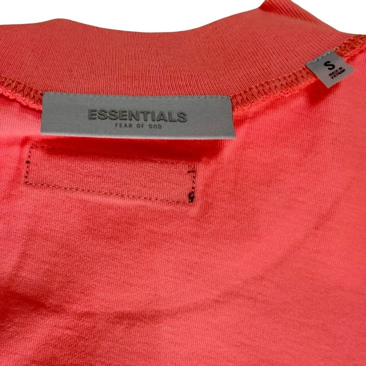 Fear of God Essentials Coral T-Shirt Men’s Small Oversized BNWT Dust BagFear of