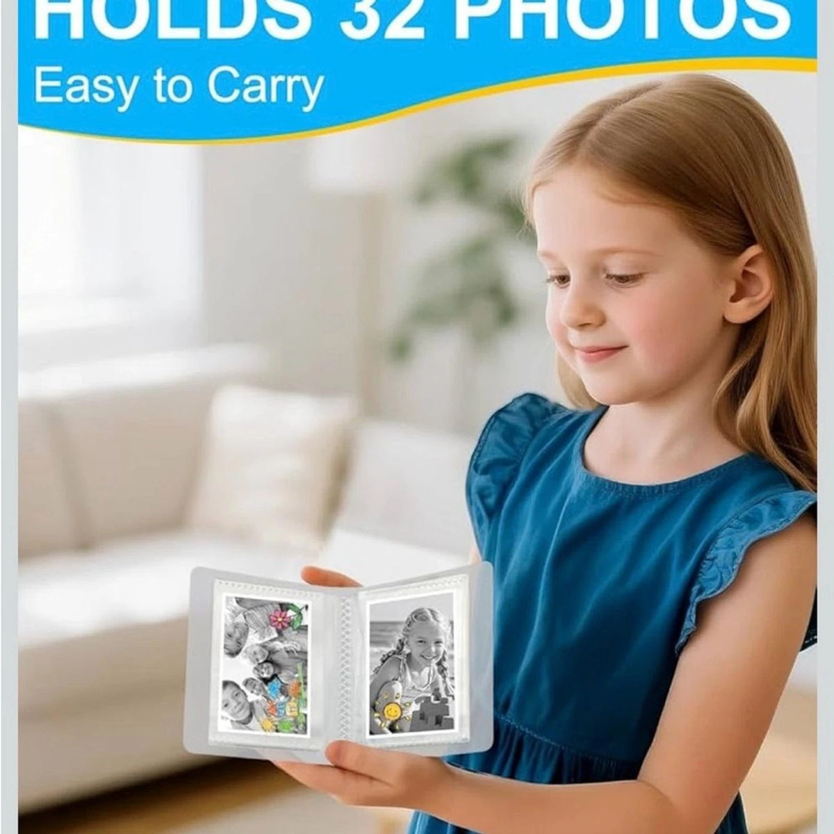 OTJ Kids Insta Print Dual Camera White Rainbow Instant Print Camera BNIB