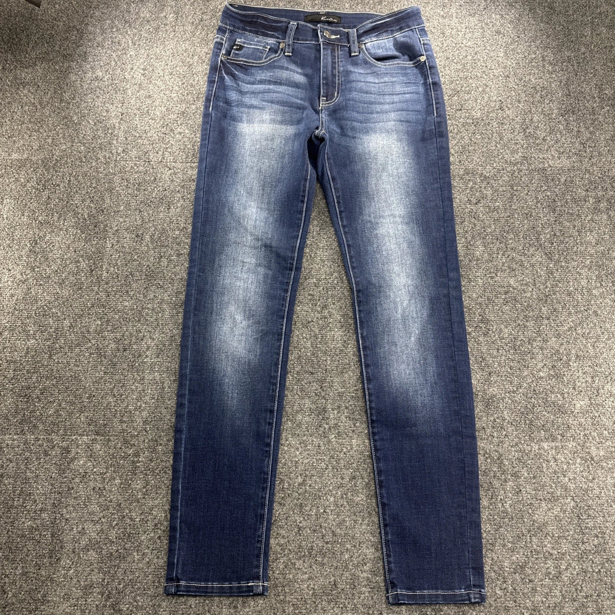 KanCan KC7035LD Jeans Womens 7/27 Dark Wash Stretch Bootcut Flare Denim