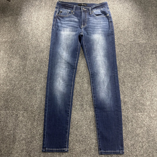 KanCan KC7035LD Jeans Womens 7/27 Dark Wash Stretch Bootcut Flare Denim