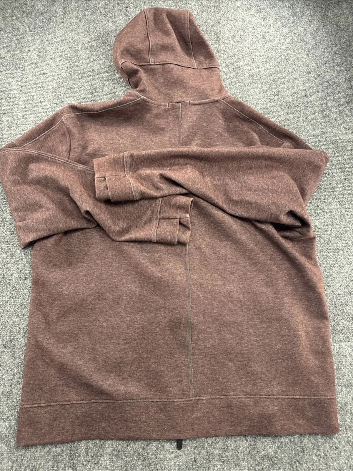 Nike Yoga Dri-FIT Full Zip Hoodie Men's L Dark Beetroot CU6260-203