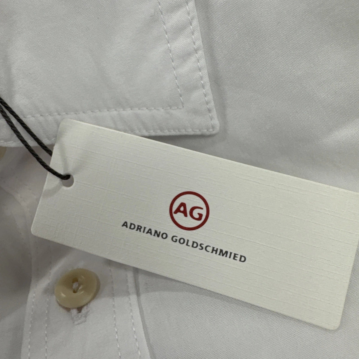 AG Jeans Benning Utility Shirt Mens XL White Cotton Button Down NWT 70670RCL