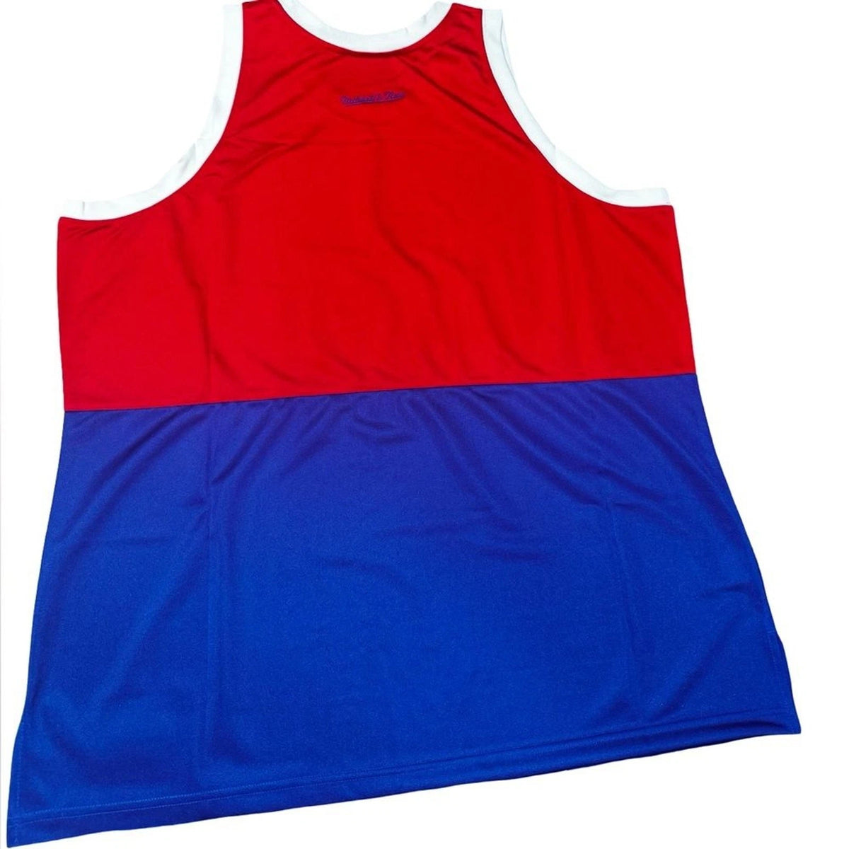 Mitchell & Ness 76ers Heritage Tank Mens 2XL Blue NBA Jersey BNWT Classic
