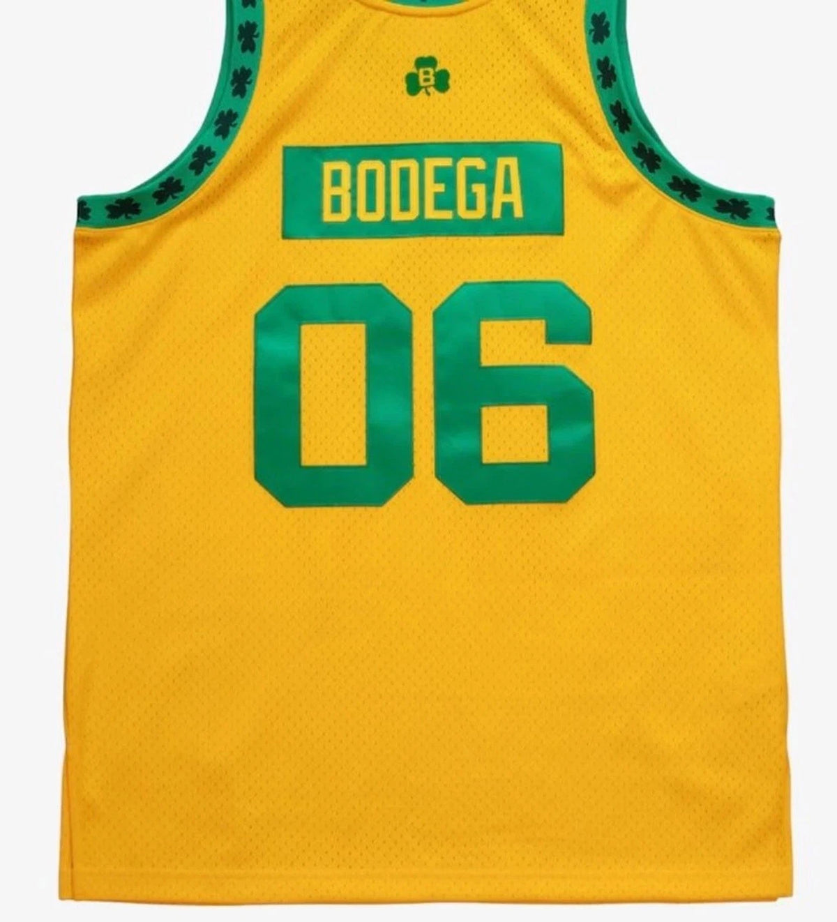 Bodega x Mitchell & Ness Boston Celtics Worldwide Respect #06 Jersey Medium