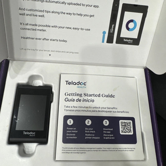 UNUSED Teladoc Glucose Meter/Monitor Kit