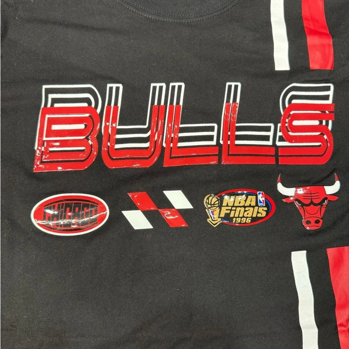Mitchell & Ness Chicago Bulls 1996 NBA Finals Tee BNWT Men's Medium