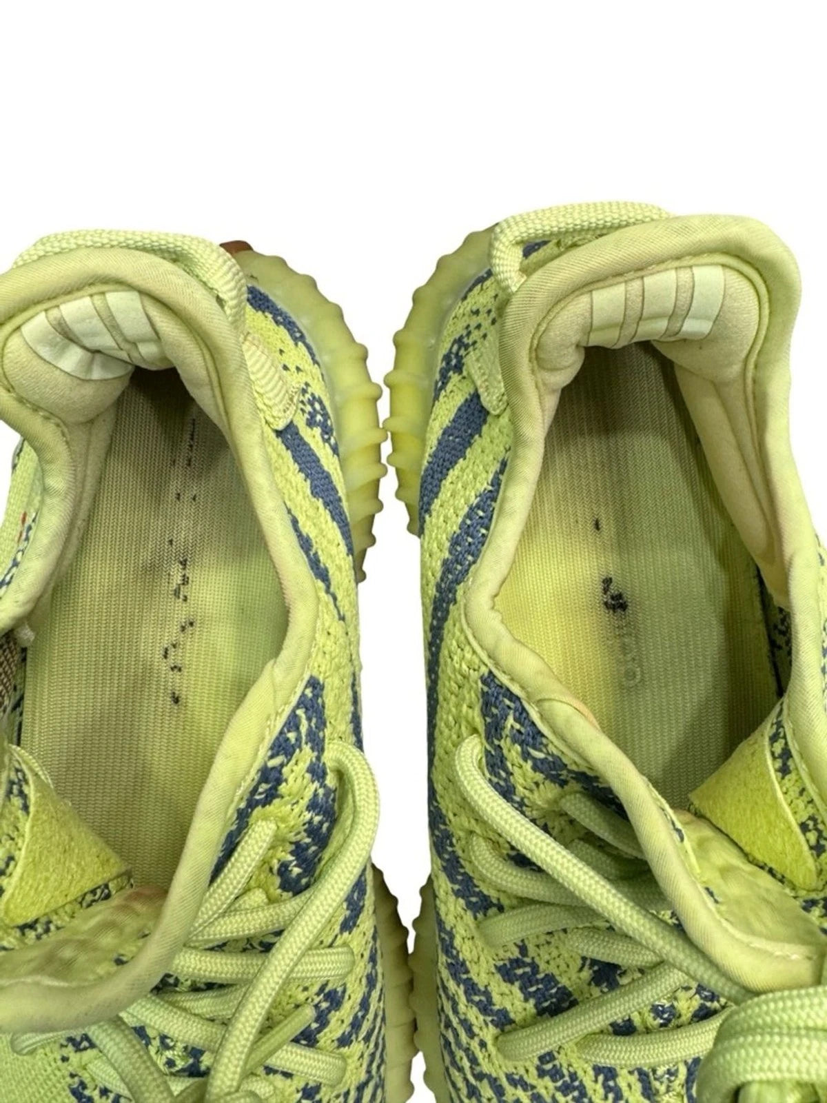adidas Yeezy Boost 350 V2 Semi Frozen Yellow Mens 6.5 B37572 OG Box