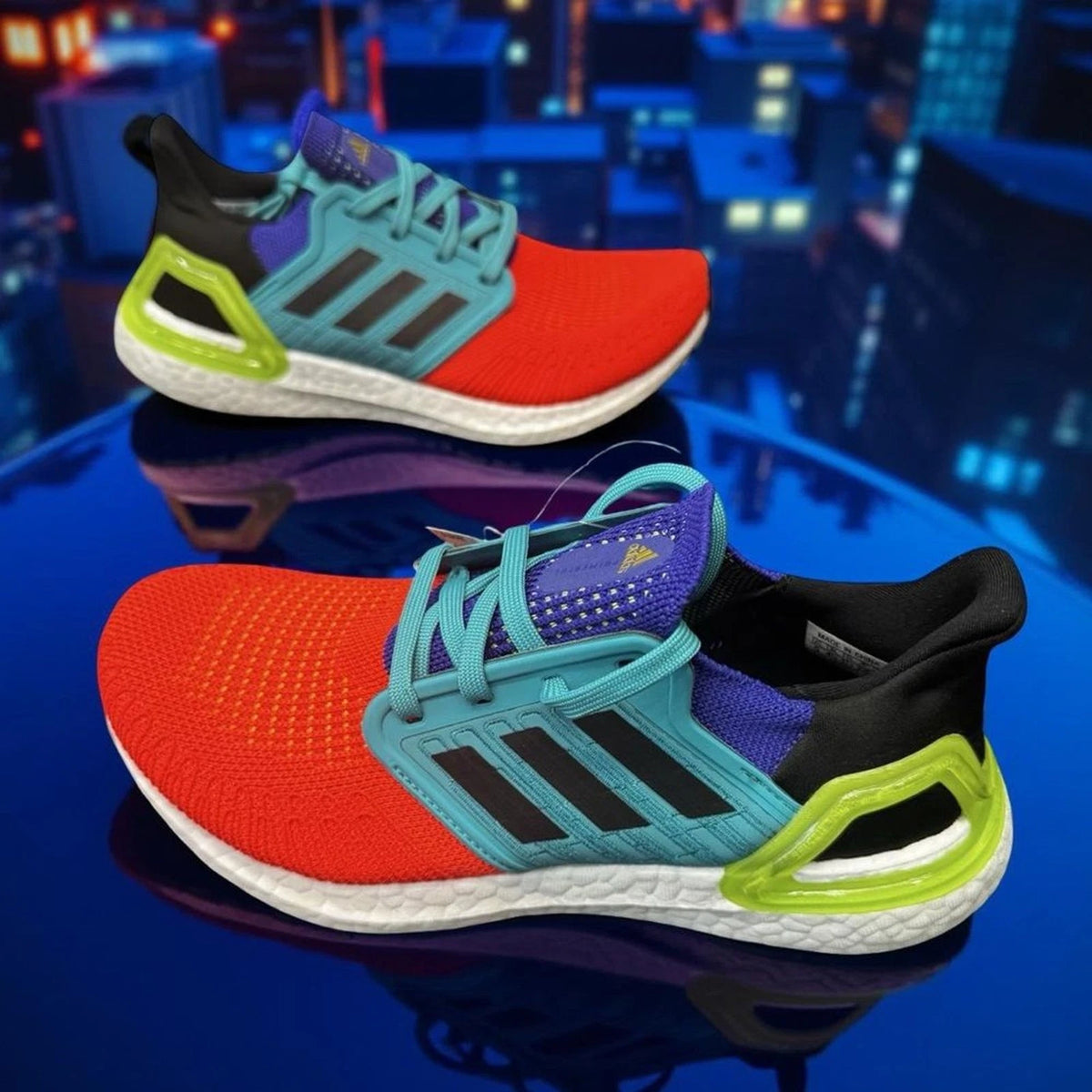 adidas Ultraboost 20 GV7164 Youth 5 Women 6.5 Multicolor Running Shoes New