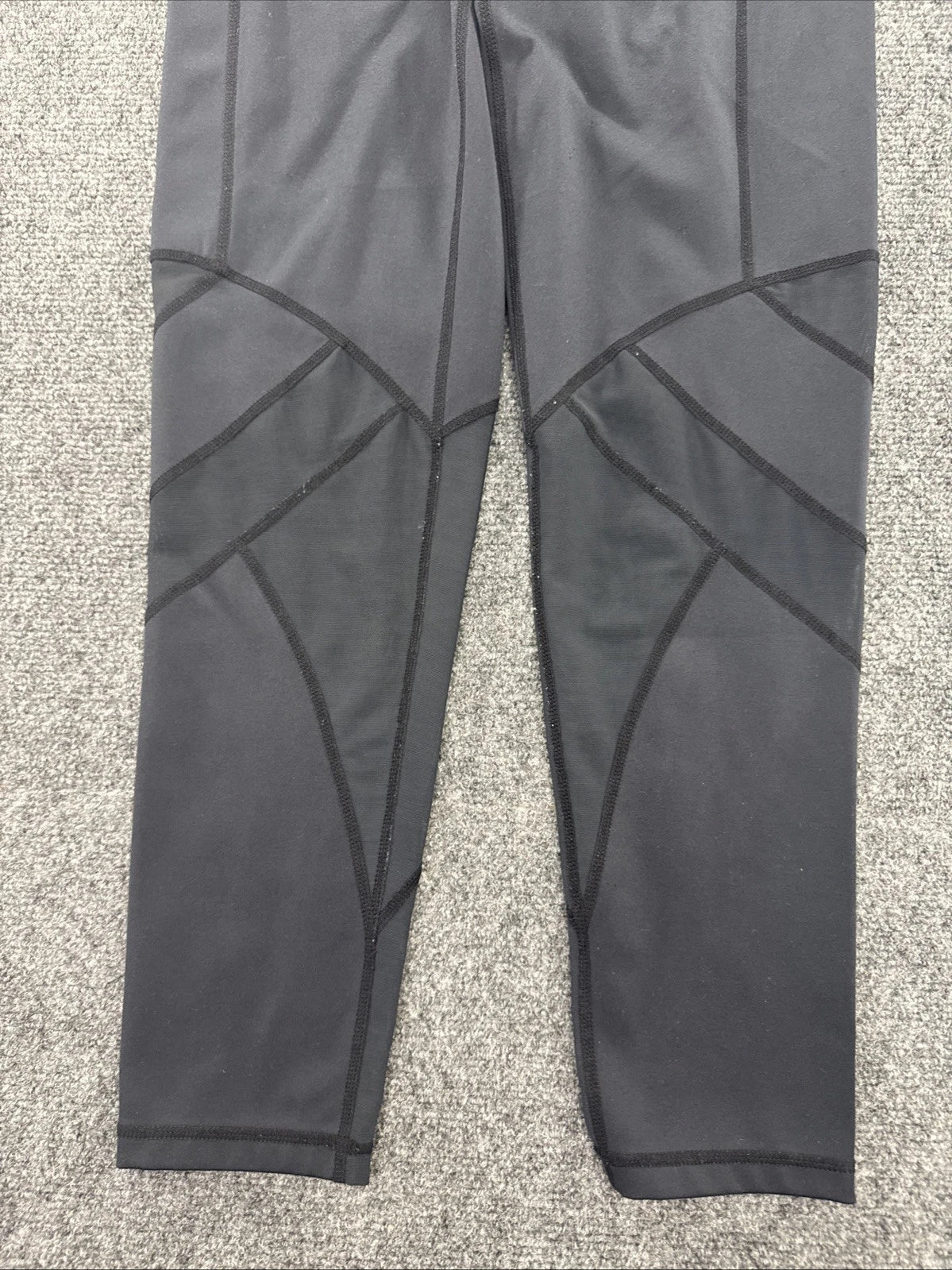 Lilly Pulitzer Luxletic Leggings Womens S Black Pink Powerstretch Mesh Active