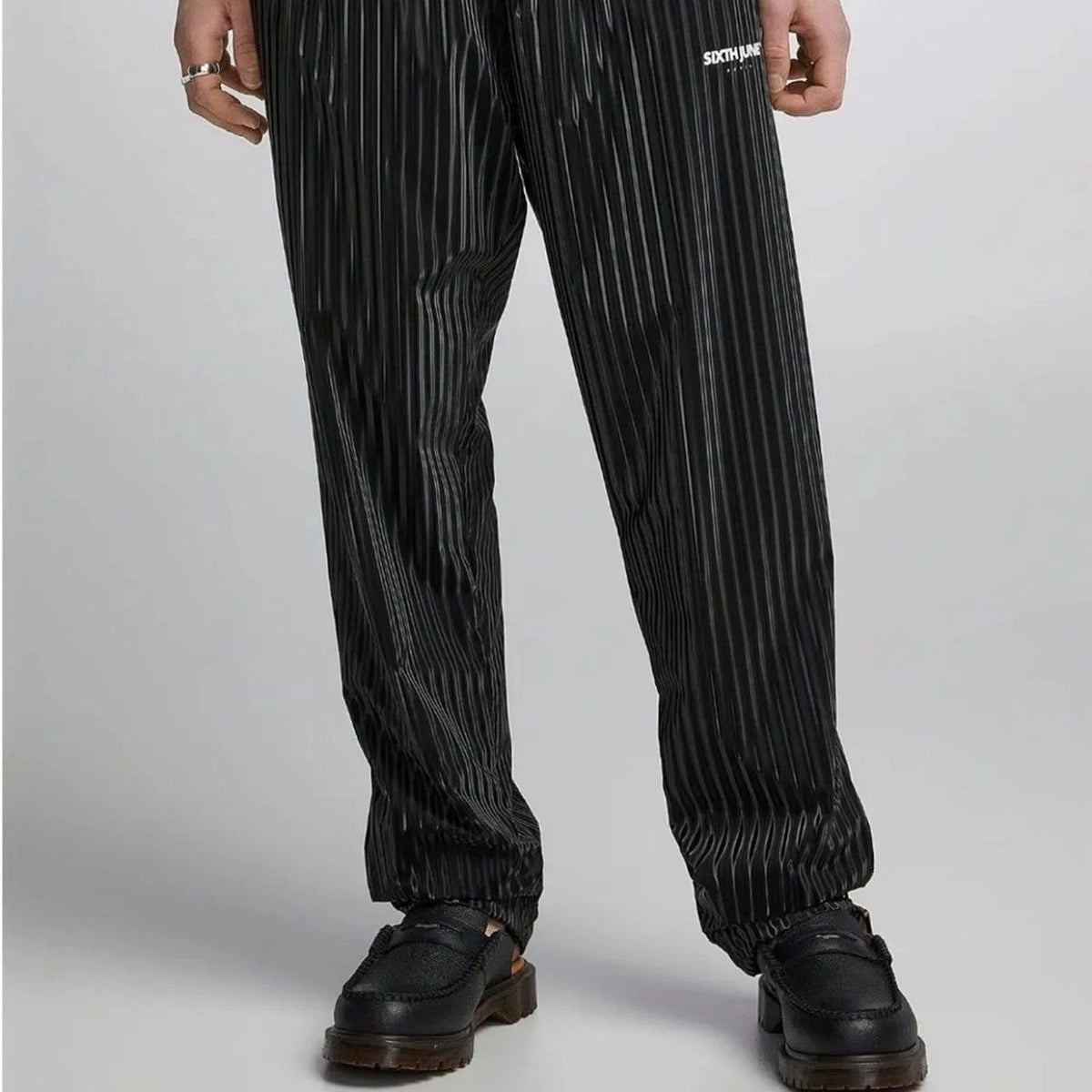 Sixth June Paris Black Jogger Pants Men’s Medium Streetwear Sold Out BNWOT