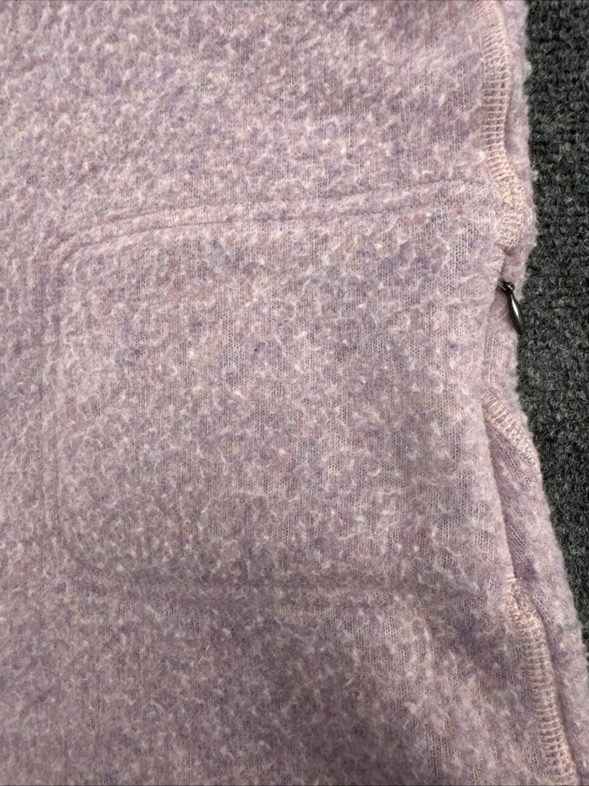 Smartwool Hudson Trail Women's M Pink Wool Blend Fleece Pullover SW011525