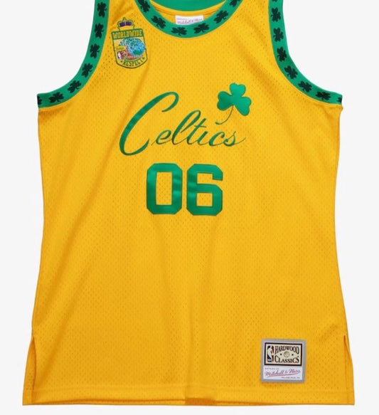 Bodega x Mitchell & Ness Boston Celtics Worldwide Respect #06 Jersey Medium