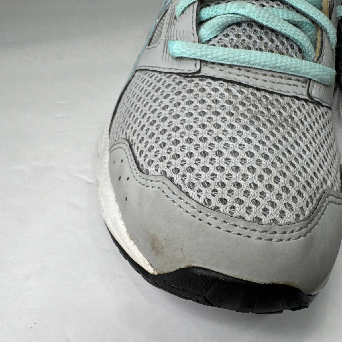 ASICS GEL-Contend 5 Women’s Size 10 Gray Aqua Running Walking Shoes 1012A234