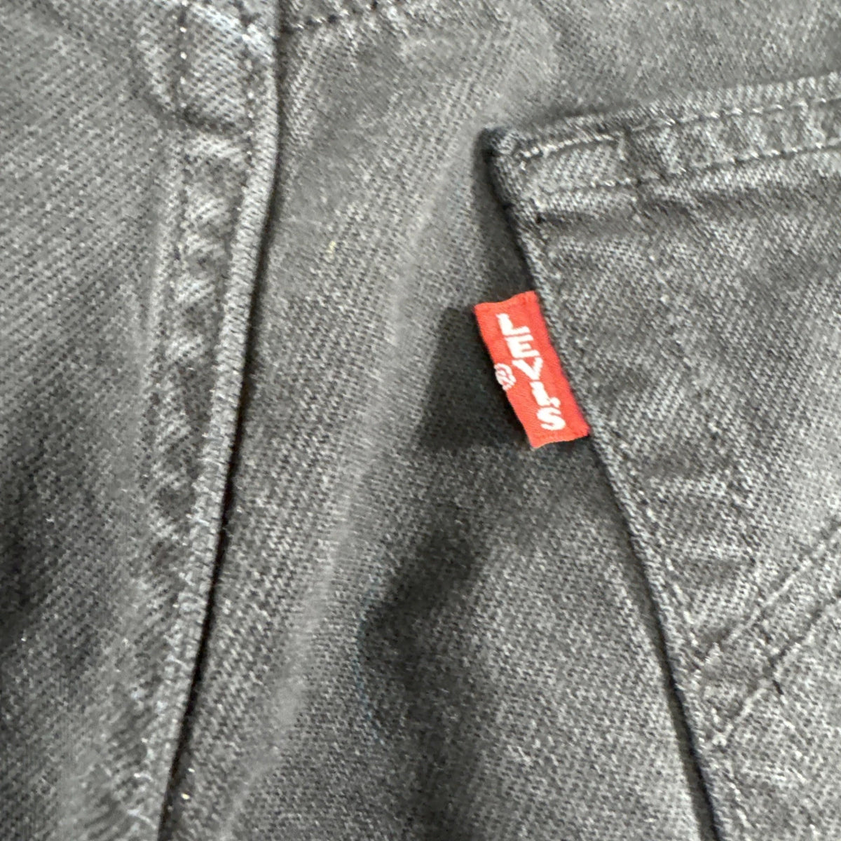 Levi's 501 Original Fit Jeans Black W24 L30 Button Fly BNWOT Women's