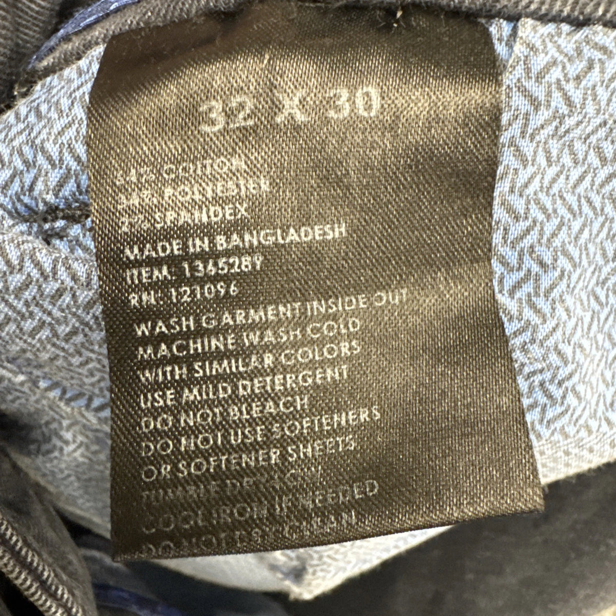 English Laundry Mens Jeans 34x30 Charcoal Gray Stretch Straight Leg 5 Pocket