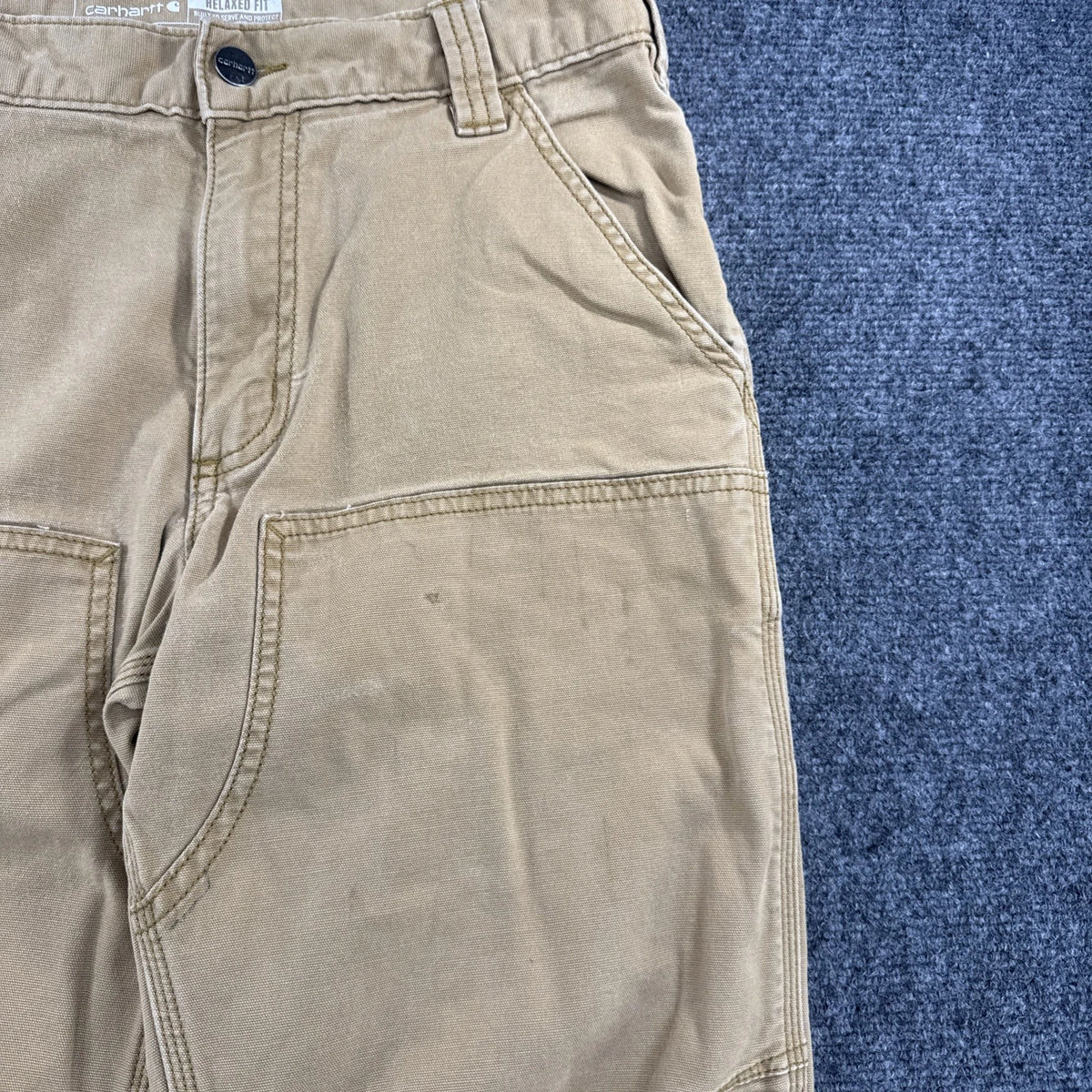 Carhartt Rugged Flex Double Knee Work Pants Mens 31x30 Hickory BN2802-M