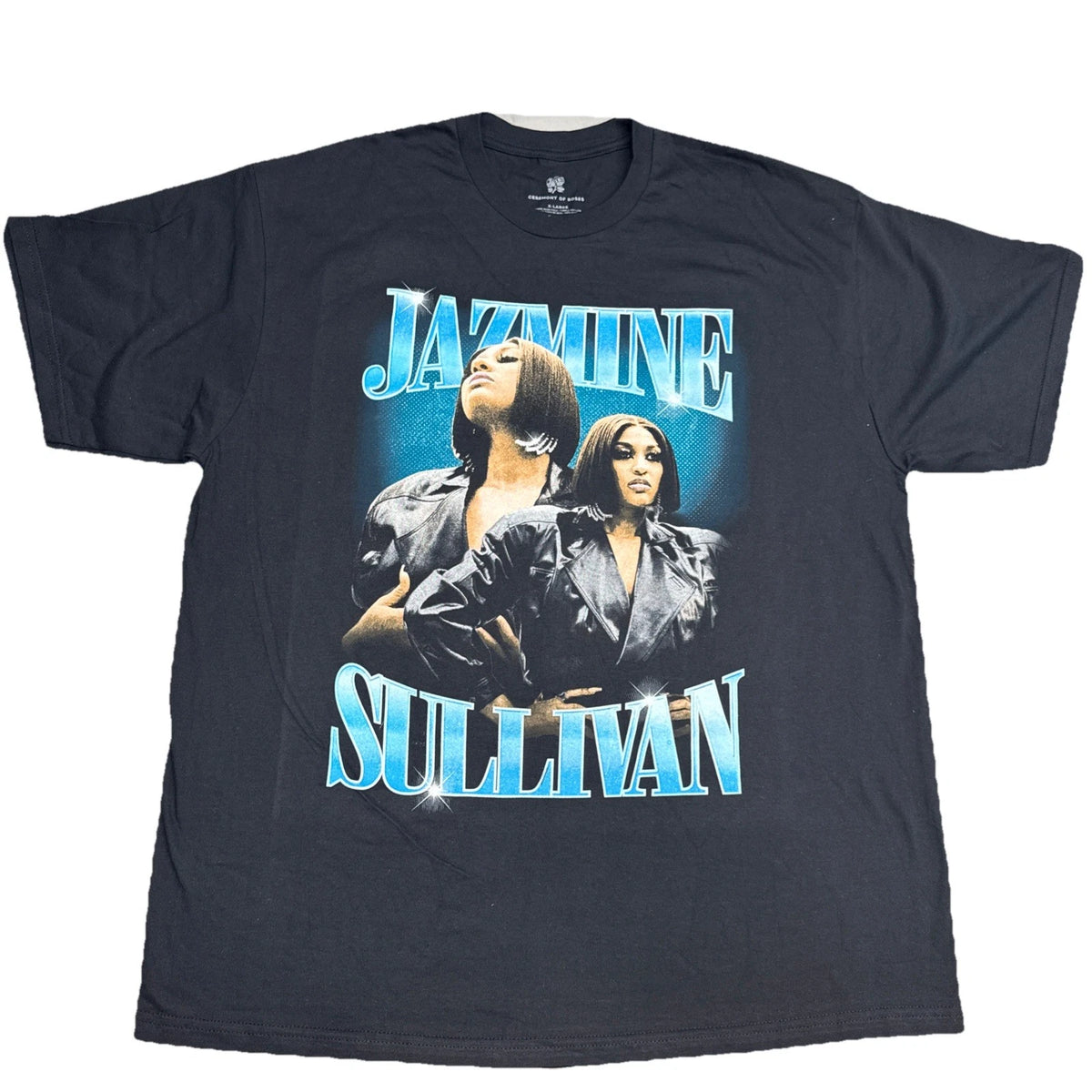 Jazmine Sullivan Ceremony Of Roses Graphic T Shirt Mens XL Black BNWT