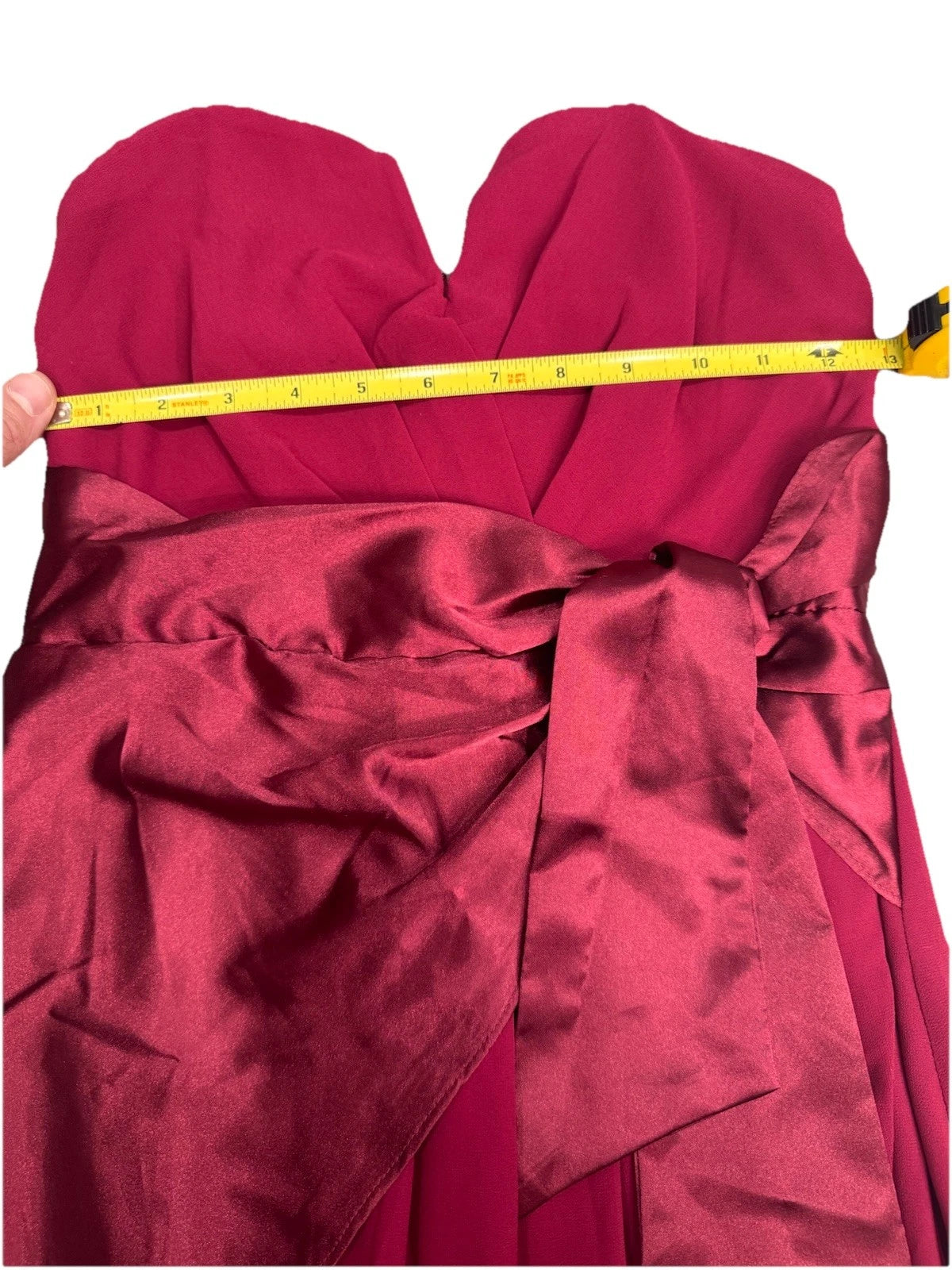 TFNC London Ollena Midi Dress Womens 8 Mulberry Purple Formal Cocktail NWT