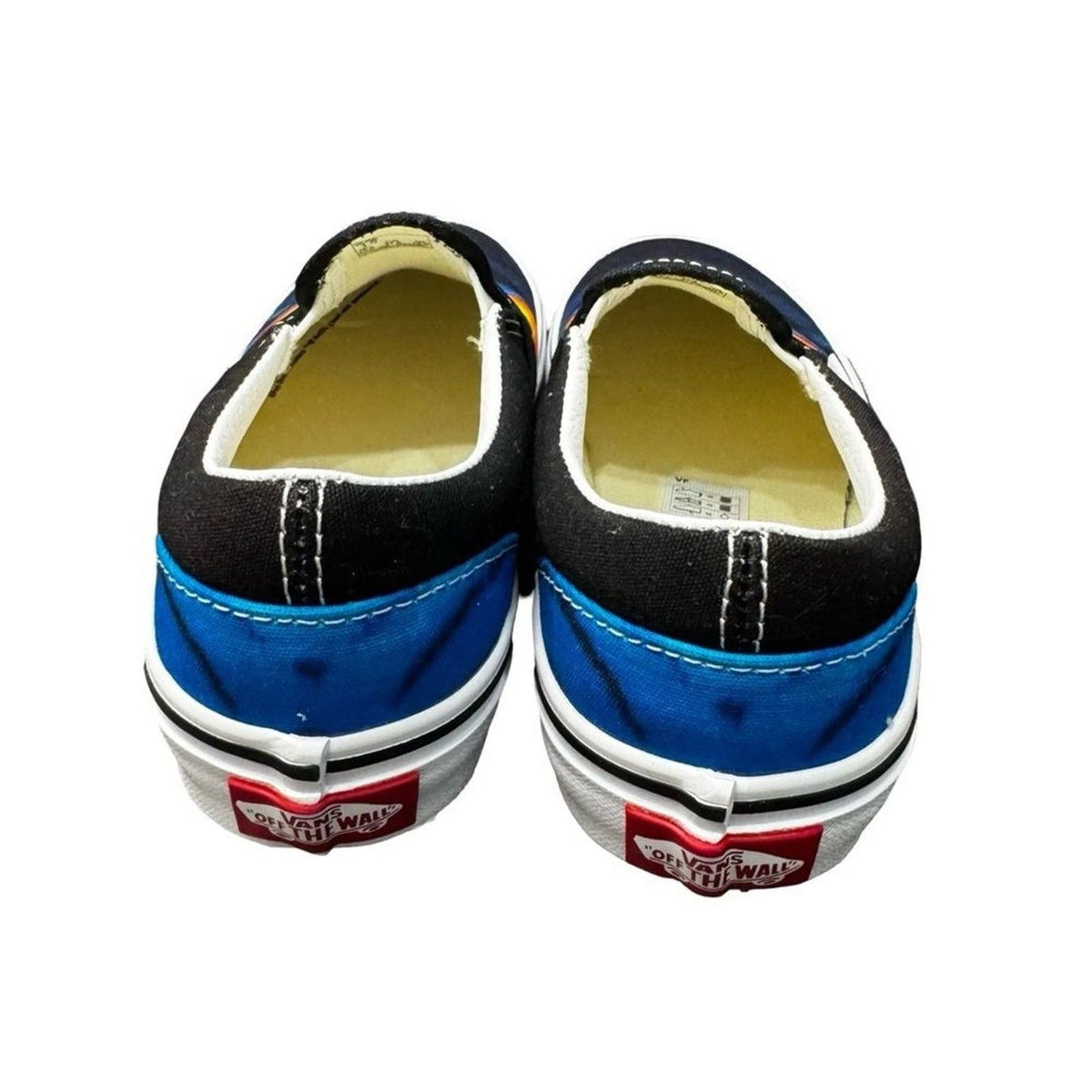 Vans KPop Demon Hunters Slip-On Kids 1 Little Kids Black Blue BNIB
