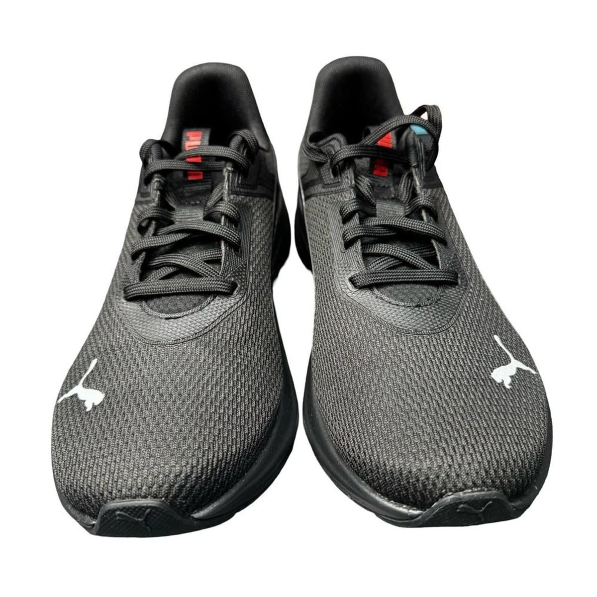 Puma Disperse Men’s Sneakers Size 8.5 Black White Red BNIB 312263-03