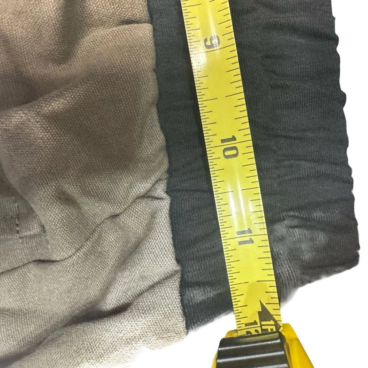 MNML Mens XS Olive Green Cargo Pants Yellow Drawstring Streetwear Utility