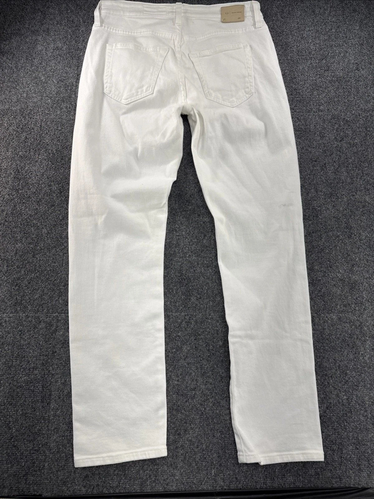 AG Ex-Boyfriend Jeans Women 28R White Slouchy Slim Designer Denim