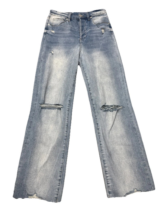BLANKNYC Jeans Women 26 High Rise Straight Leg Medium Wash Denim NWOT