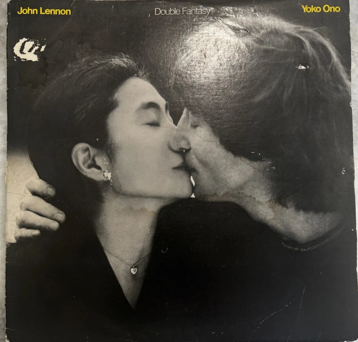 John Lennon Yoko Ono Double Fantasy Vinyl LP Record 12" 33 RPM Rock